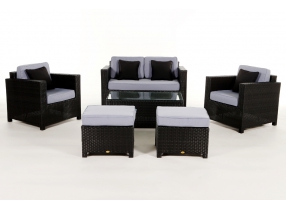 Polsterbezug caramel Rattan Gartenmöbel Diamond