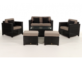 Polsterbezug caramel Rattan Gartenmöbel Diamond