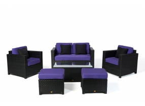 Polsterbezug caramel Rattan Gartenmöbel Diamond