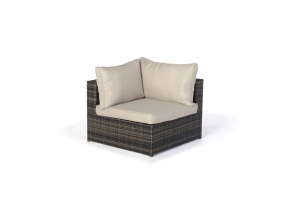 Rattan Lounge Biarritz braun