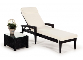 Beistelltisch für Florentina Rattan Liege