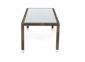 Rattan Esstisch Florida mixed brown