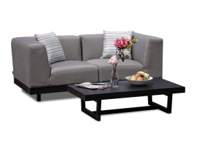 Garten Lounge Sofa Set Kaya grau