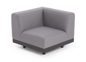 Garten Lounge Sofa Set Kaya grau