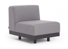 Garten Lounge Sofa Set Kaya grau