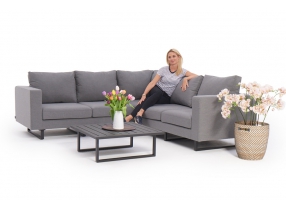 wetterfeste outdoor lounge für den garten yamenda grau