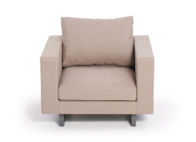 sunbrella stoff garten lounge salina sandbraun 5-sitzer