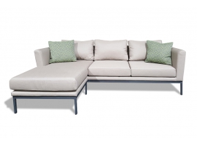Gartenloungeset Bently sandbraun