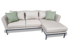 Gartenloungeset Bently sandbraun