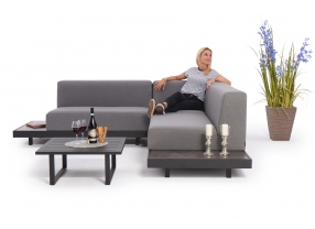 gartenmöbel ecklounge Mantra grau