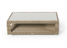 gartenlounge mit esstisch zoey rattan natural