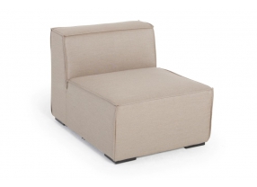 xavier gartenlounge sunbrella textil lounge sandbraun