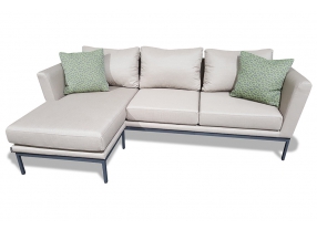 Gartenloungeset Bently sandbraun