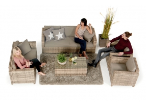 gartenset momok natural rattan lounge
