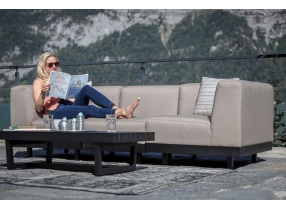 Gartenlounge wetterfest 3-sitzer