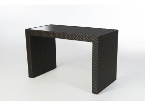 Rattan Barhocker Black beauty Gla