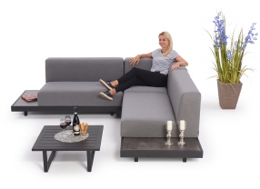 gartenmöbel ecklounge Mantra grau