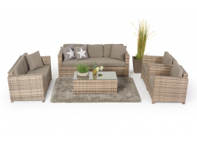 gartenset momok natural rattan lounge