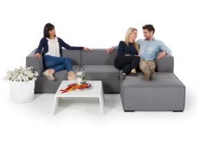mira wasserfeste gartenmoebel sunbrella fabric grau