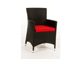 Polsterbezug für Rattan Stuhl Victoria red