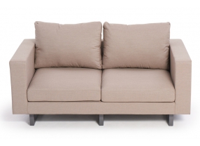 outdoor lounge branson 4-er set sandbraun sofa