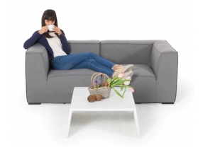 jasper outdoor stoff lounge grau