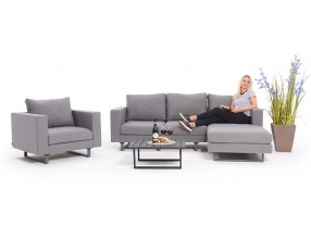 outdoor lounge atlantis mit tisch und sessel