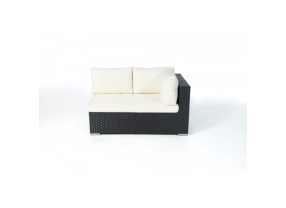 Rattan Lounge Padova mit Deko