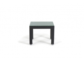 Rattan Lounge Palm Beach schwarz