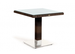 Rattan Lounge Tisch Gaia mixed brown