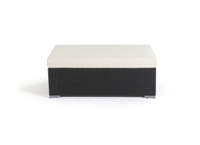 Rattan Lounge XL Sherman schwarz