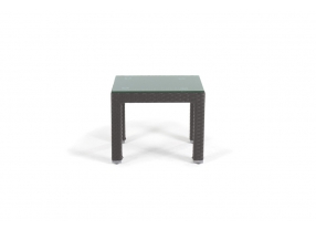 Rattanlounge mit dickn Kissen braun
