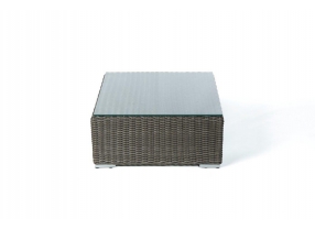 Rattan Lounge Allegra, Glasplatte für Hocker