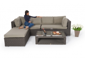 rattan gartenmöbel caprio tisch unten