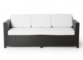 Rattan Lounge Set Momoko schwarz