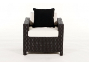 Gartenmöbel: Rattan Lounge Samoa braun
