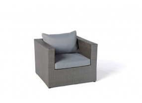Rattan Lounge Monroe mix grau