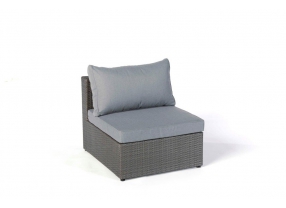 Rattan Lounge Monroe mix grau