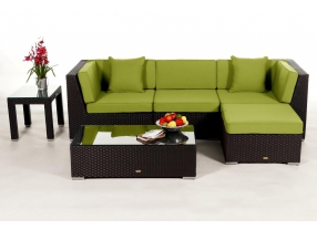Rattan Lounge San Miguelito: Überzug Sandbraun