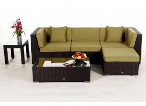 Rattan Lounge San Miguelito: Überzug Sandbraun