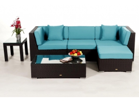 Rattan Lounge San Miguelito: Überzug Sandbraun