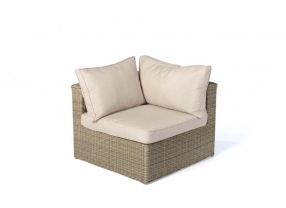 Rattan Lounge Santa Cruz natural round