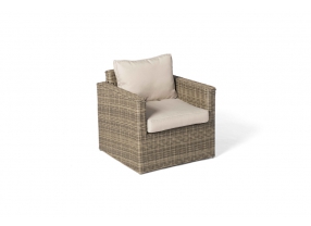 Rattan Lounge St. James natural round