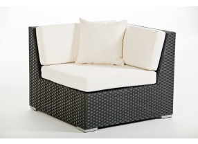 Rattan Lounge Colon Überzug beige