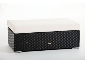 Rattan Lounge Mojo schwarz