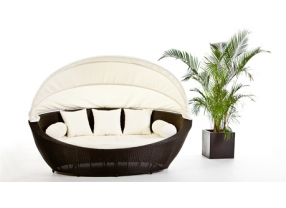 Hocker für Rattan Liege Summerdream