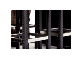 Rattan Bar Comodo schwarz