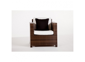 Rattan Lounge Diamond brown