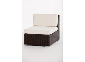 Rattan Lounge Sitzgruppe Panama Combo schwarz