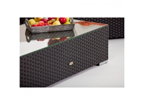 Rattan Lounge Colon brown